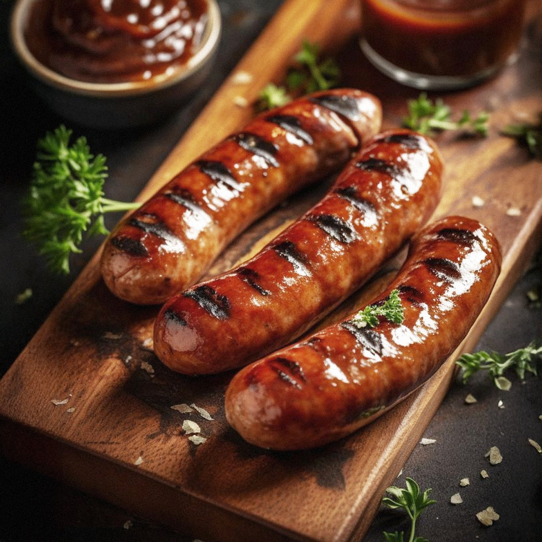 Chorizo de Res y Cerdo Bajo en Grasa x 8 und 500 gr