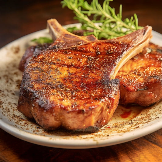 Tomahawk de Cerdo Ahumado x 450 gr