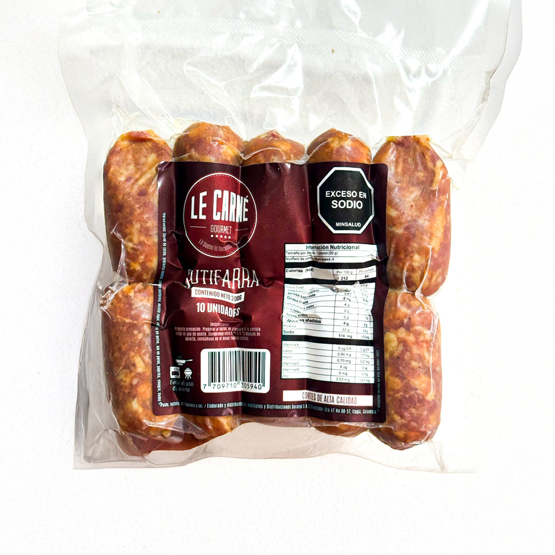 Butifarra x 10 und 300 gr